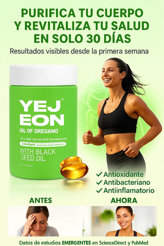 YEJEON™️ Original - Aceite de Oregano Puro en Capsulas