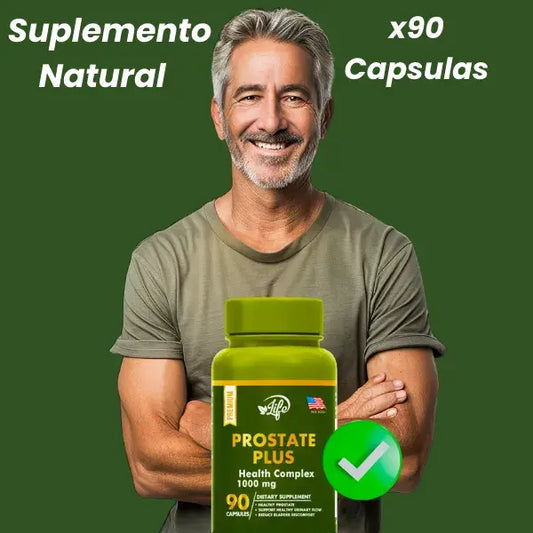 Prostate Plus™️ Suplemento Natural x90 Capsulas