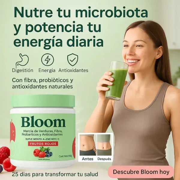Bloom Nutrition || Suplemento para la hinchazón e inflamación