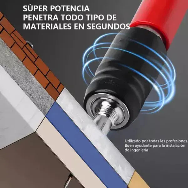 Pistola de Clavos Profesional de Alta Potencia || + Accesorios + Caja x50 Clavos