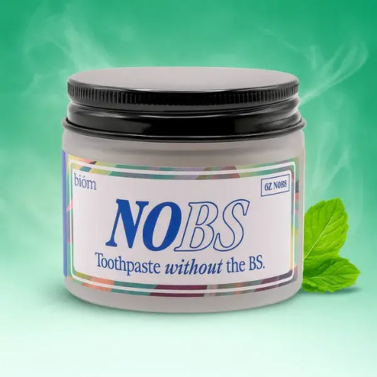 NOBS / Tabletas de pasta dental con Nano hidroxiapatita
