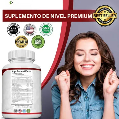 Suplemento para el Azucar en Sangre / 20 Ingredientes activos 100% naturales