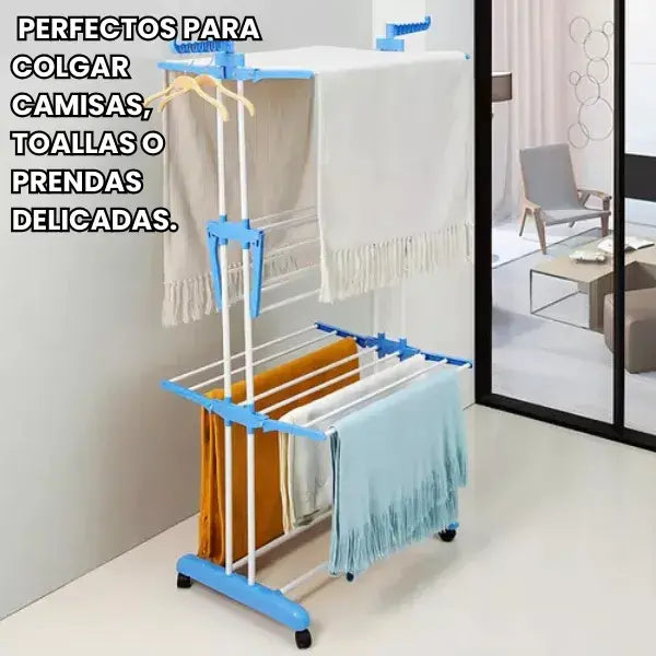 Tendedero de Ropa Plegable de 3 Niveles + Envío gratis