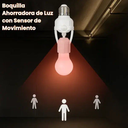 Boquilla Ahorradora de Luz con Sensor de Movimiento