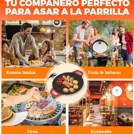 Plancha eléctrica antiadherente Asaya ®