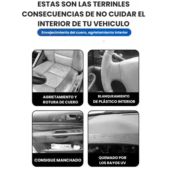 Restaurador de Cuero y Plástico Multiusos || 1 + 1 GRATIS