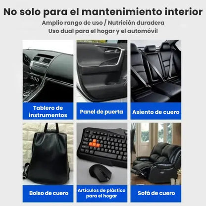 Restaurador de Cuero y Plástico Multiusos || 1 + 1 GRATIS