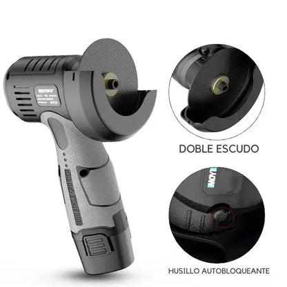 Kit Mini amoladora Makita®️ de 24 V con 2 discos de corte + 2 baterías