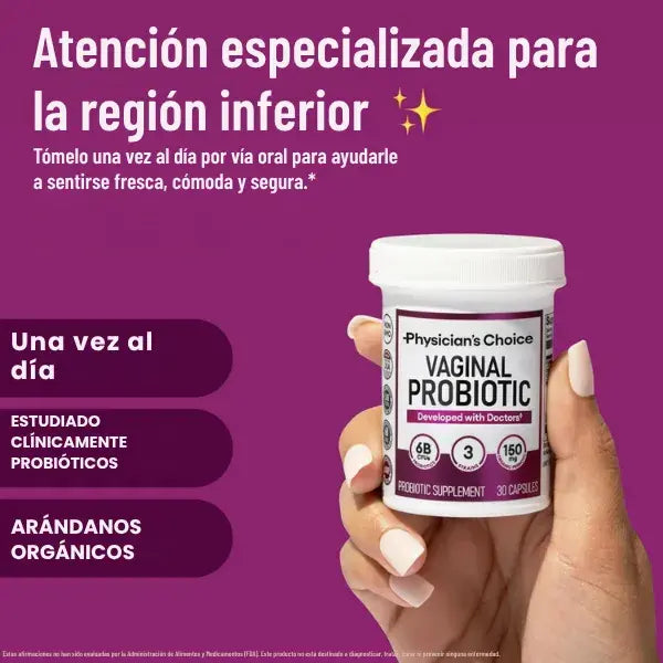 Probióticos vaginales para mujeres Physician's CHOICE®️