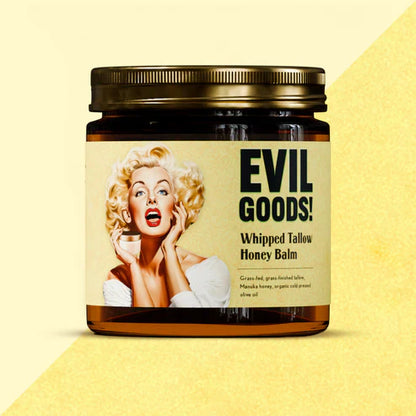 Evil Goods®️ Balsamo 100% Natural de Cebo de Res y Miel || Original