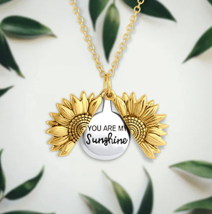 Collar de Girasol + Caja de Regalo 🎁