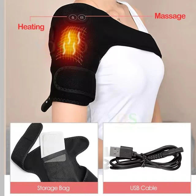 Mediflex™️ Almohadilla Térmica para Hombro - Calefaccion y Alivio del Dolor